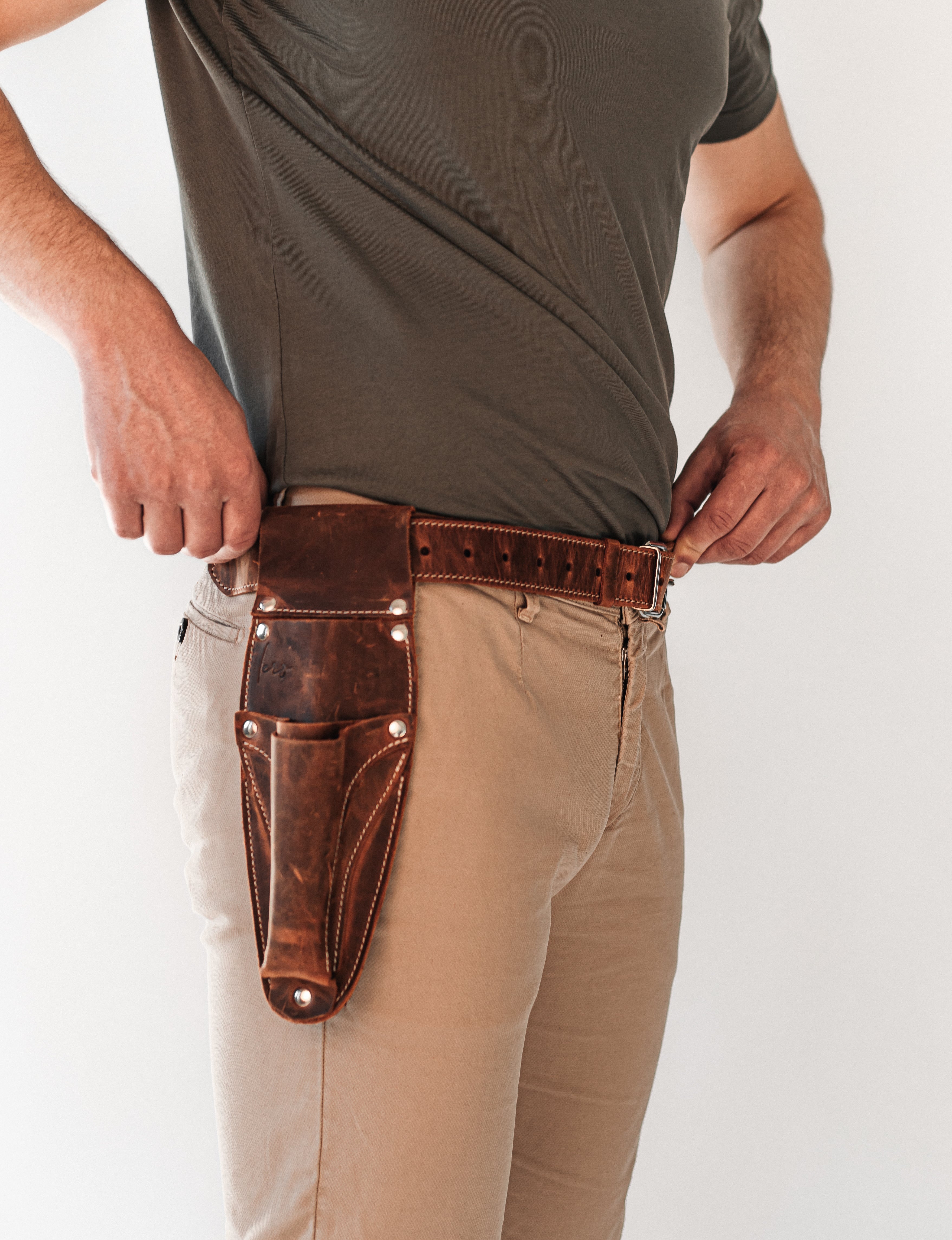 Hori Hori Leather Sheath NO BELT.