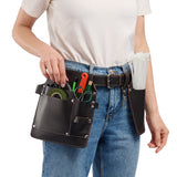 Adjustable Garden Belt — Leather Tool Belt.