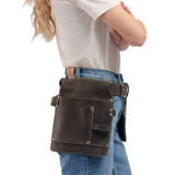 Adjustable Garden Belt — Leather Tool Belt.